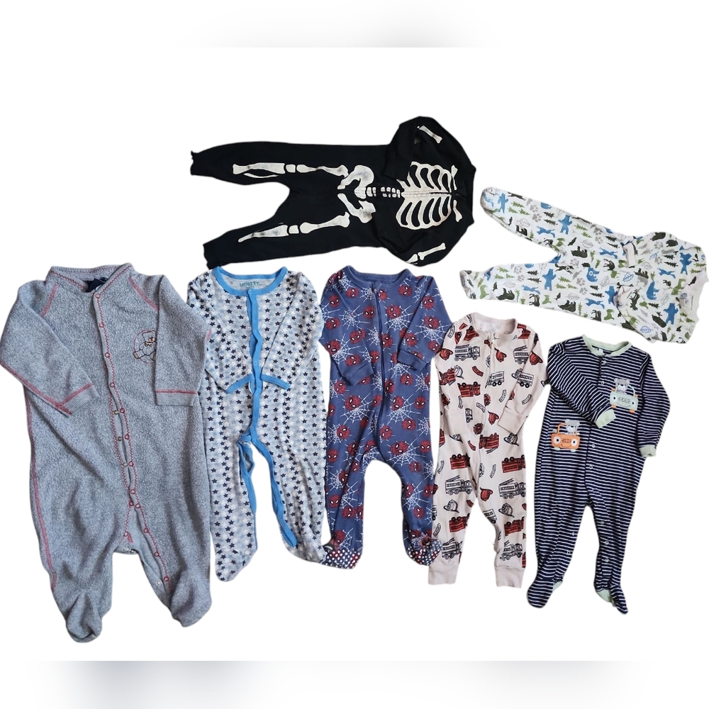 Kids One Piece Pajama Bundle